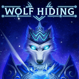 Wolf hiding